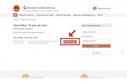 CẤP LẠI BẰNG TỔ QUỐC GHI CÔNG
