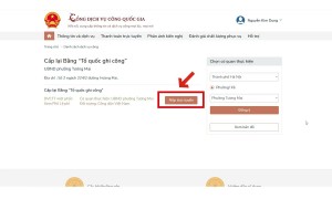 CẤP LẠI BẰNG TỔ QUỐC GHI CÔNG